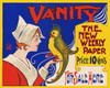 A woman looks at a bird perched on her hand. Poster Print - Item # VARBLL0587414022