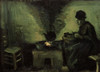 Peasant Woman by the Fireplace Poster Print - Item # VARBLL058750621L