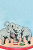 Three elephants perform in a circus ring. Poster Print by Julia Letheld Hahn - Item # VARBLL0587275170