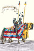 German Knights in Horseback in Procession Poster Print by H. Burkmair - Item # VARBLL0587293233