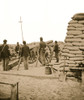 Charleston, South Carolina. Gun with crew on Morris Island Poster Print - Item # VARBLL058745195L
