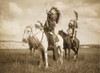 Two Sioux Chiefs on Horseback in full War Regalia Poster Print - Item # VARBLL058746576L