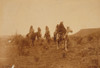 Five Native Americans on horseback in desert. Poster Print - Item # VARBLL058747023L