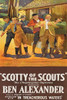 Men hold each other in restraint outside of a Western Cabin Poster Print by Unknown - Item # VARBLL058762702L