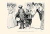 A pianist entertains a throng of women. Poster Print by Charles Dana Gibson - Item # VARBLL0587277327