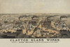 Glass Works Factory in New Jersey Poster Print by Clayton - Item # VARBLL0587237864