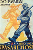 No Pasaran!.  Uniform soldier and farmer soldier march together in shoulder arms. Poster Print by Puyol - Item # VARBLL0587284528