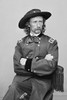 A portrait of George Armstrong Custer, 1839-1876, the "hero" of the Indian campaigns. Poster Print by unknown - Item # VARBLL0587231955