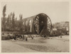 Overshot Water Wheel on Orontes River in Syria with Roman Aquaduct Poster Print - Item # VARBLL058746347L