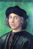 Portrait of a young man against a green background Poster Print by Albrecht  Durer - Item # VARBLL0587264926