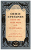 Book cover for "Comic Epitaphs: From the very best old graveyards." Poster Print by unknown - Item # VARBLL0587406755