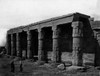 Portico. Goorneh. Thebes.  Luxor is a city in Upper Egypt and the capital of Luxor Governorate and the site of the Ancient Egyptian city of Thebes Poster Print by Francis Firth - Item # VARBLL0587419504