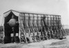 Dirigible balloon, "La Ville de Paris" in hangar Poster Print - Item # VARBLL058748000L