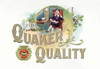 Cigar label from the Quaker Quality brand of smokes. Poster Print by unknown - Item # VARBLL058703470x