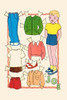 A dress up doll to cut out and play with. Poster Print by Elaine Ends - Item # VARBLL0587303255