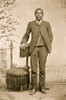 Portrait of an African American man standing Poster Print - Item # VARBLL0587632348