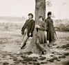 Fort Brady, Va. Three officers of the 1st Connecticut Heavy Artillery Poster Print - Item # VARBLL058753643L