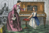 Teacher or Instructor points a child having played the piano Poster Print by Charles  Butler - Item # VARBLL0587311908