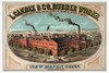 Factory of L. Candee & Co., Rubber Works, manufacturers of all kinds of rubber boots & shoes. New Haven, Conn. established 1842 Poster Print by Punderson & Crisand - Item # VARBLL058723718x