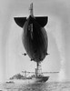 The US Airship Shenandoah docks at Sea with a the USS Patoka which she dwarfs in size during the mooring. Poster Print - Item # VARBLL058746381L