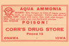 A 1920's pharmacy bottle label.  Many of these were quack cures and the main ingredient often was alcohol. Poster Print by Unknown - Item # VARBLL058728305x