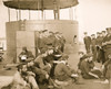 James River, Va. Sailors relaxing on deck of U.S.S. Monitor Poster Print - Item # VARBLL058745560L