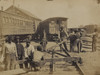 Military railroad operations in northern Virginia: men using levers for loosening rails Poster Print - Item # VARBLL058745364L