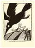 What is the Matter Lad? The crow asked him.  Illustration from the book, "The Gypsy Story Teller" by Cora Morris.  Art by Frank Dobias, an illustrator of children's books. Poster Print by Frank Dobias - Item # VARBLL0587406909