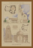 Architectural Representations of British Churches and Floor Plans Poster Print by Anonymous - Item # VARBLL0587119209