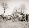 Wagons and camera of Sam A. Cooley, U.S. photographer, Department of the South Poster Print - Item # VARBLL058753370L