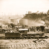 City Point, Va. "Gen. J. C. Robinson" and other locomotives of the U.S. Military Railroad Poster Print - Item # VARBLL058745329L