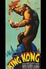 Giant Gorilla on top of skyscraper crushes a biplane and holds a young girl in his other arm Poster Print by Unknown - Item # VARBLL058762441L