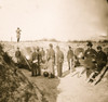 Morris Island, S.C. Federal mortars aimed at Fort Sumter, with crews Poster Print - Item # VARBLL058745196L