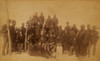 Buffalo soldiers of the 25th Infantry, some wearing buffalo robes, Ft. Keogh, Montana Poster Print - Item # VARBLL0587634200