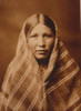 Head-and-shoulders portrait of a Nespelim woman, facing front. Poster Print - Item # VARBLL058747065L