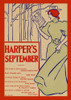 A woman reads Harper's New Monthly Magazine. Poster Print by  Edward Penfield - Item # VARBLL0587413670