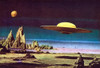 1950's UFO as interpreted by Hollywood. Poster Print by unknown - Item # VARBLL0587381256