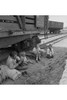 Family who traveled by freight train. Washington, Toppenish, Yakima Valley Poster Print by Dorothea Lange - Item # VARBLL0587241160