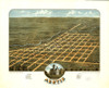 Bird's eye view of Austin, Mower County, Minnesota 1870. Poster Print - Item # VARBLL058757036L