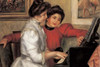 Two grown women seated at the piano Poster Print by Pierre-August  Renoir - Item # VARBLL0587255226