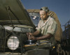 African American mechanic, motor maintenance section Poster Print - Item # VARBLL0587630248