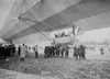 Blimp, Zeppelin No. 3, on ground, spectators Poster Print - Item # VARBLL058748032L