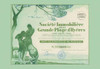 Stock certificates are like currency, sharing value and beauty on the face.  This cancelled certificate captures a moment in history as technology advances and big business moves forward. Poster Print by unknown - Item # VARBLL0587003189