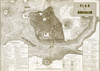 Antique Map of Jerusalem - Sepia Poster Print - Item # VARBLL058759835L