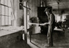 Rhodes Mfg. Company, Lincolnton, N.C. Old man inspecting yarn. Been in cotton mills over 20 years. Poster Print - Item # VARBLL058754965L