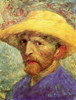 Vincent Van Gogh with Straw Hat [3] Poster Print - Item # VARBLL058750346L