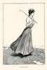 A lady plays golf, instead of attending school. Poster Print by Charles Dana Gibson - Item # VARBLL0587277459