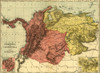 Isthmus of Panama showing location of railroad and canal -- Map showing railroad between Caracas and La Guayra. Poster Print by Rand McNally Co. - Item # VARBLL0587423765