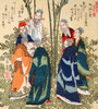 Seven Sages in a Bamboo Grove Poster Print by Gtuki - Item # VARBLL0587651385