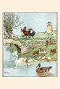 Farmer's Boys leads the chickens and ducks Poster Print by Randolph  Caldecott - Item # VARBLL0587317116